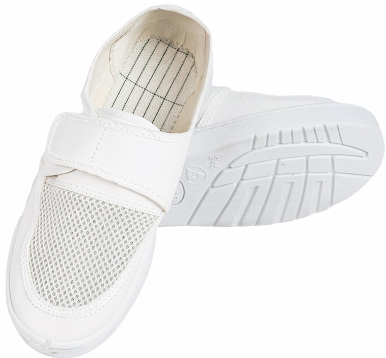 PVCソール帯電防止メッシュシューズ