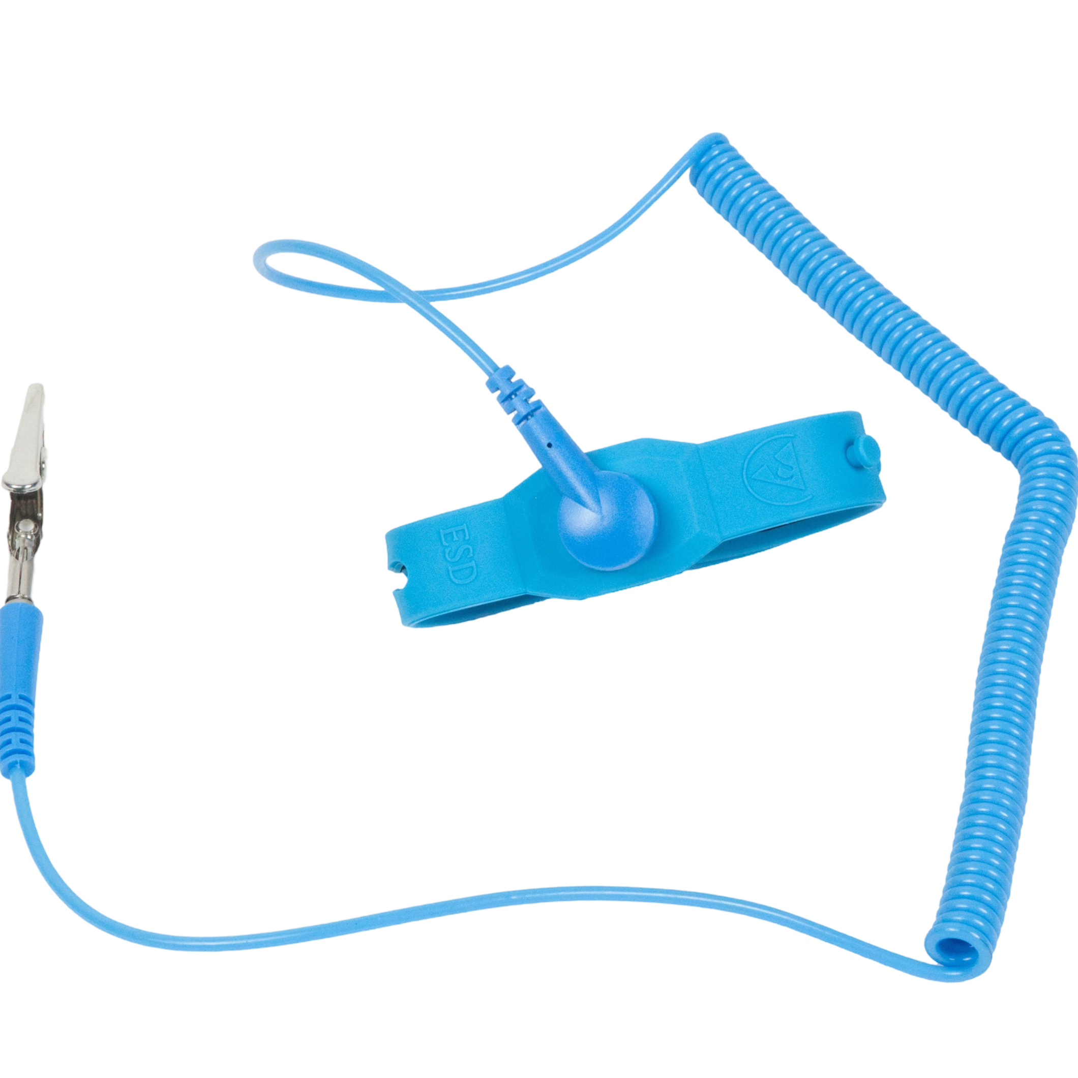 帯電防止シリコン製シングルループリストバンド