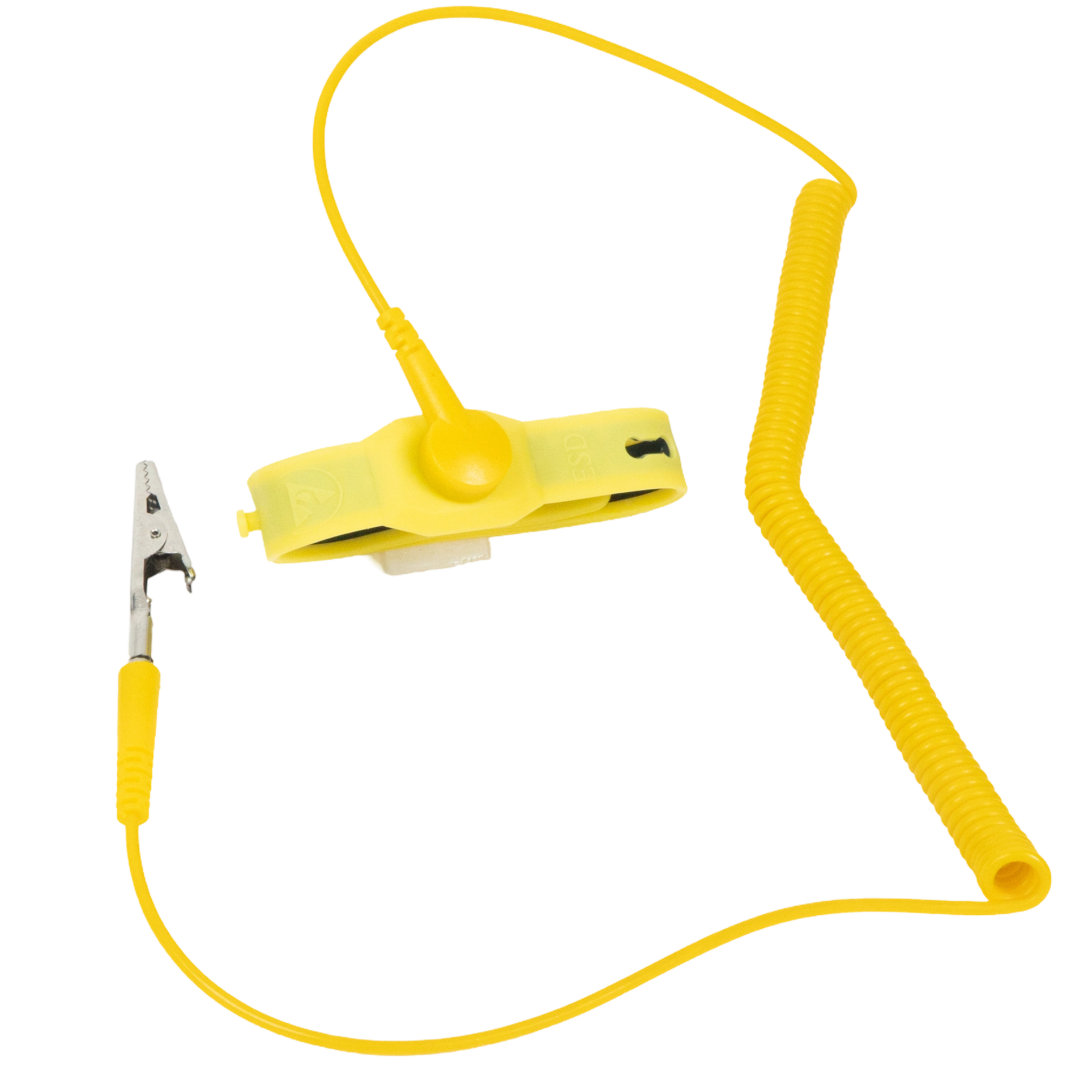 帯電防止シリコン製シングルループリストバンド