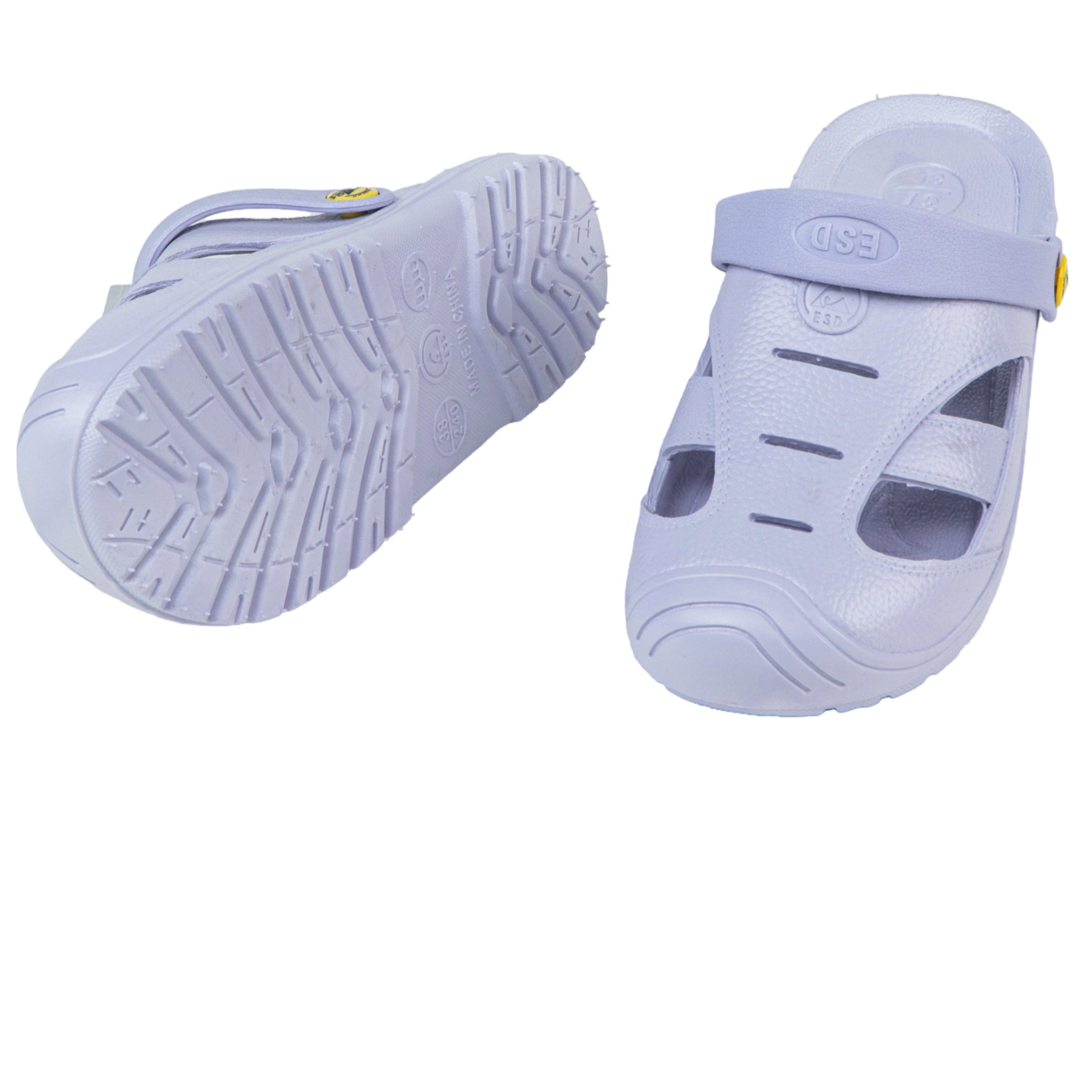 SPU帯電防止4ホールサンダル