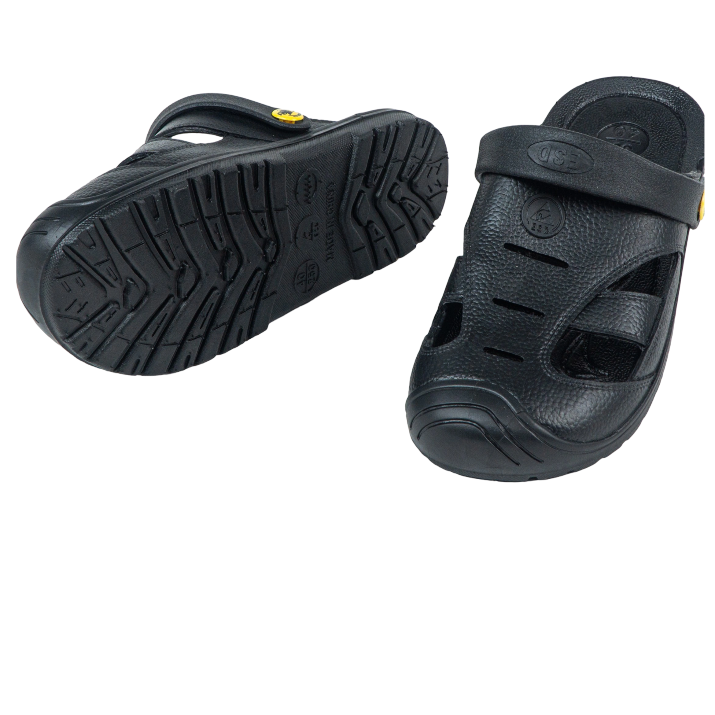 SPU帯電防止4ホールサンダル