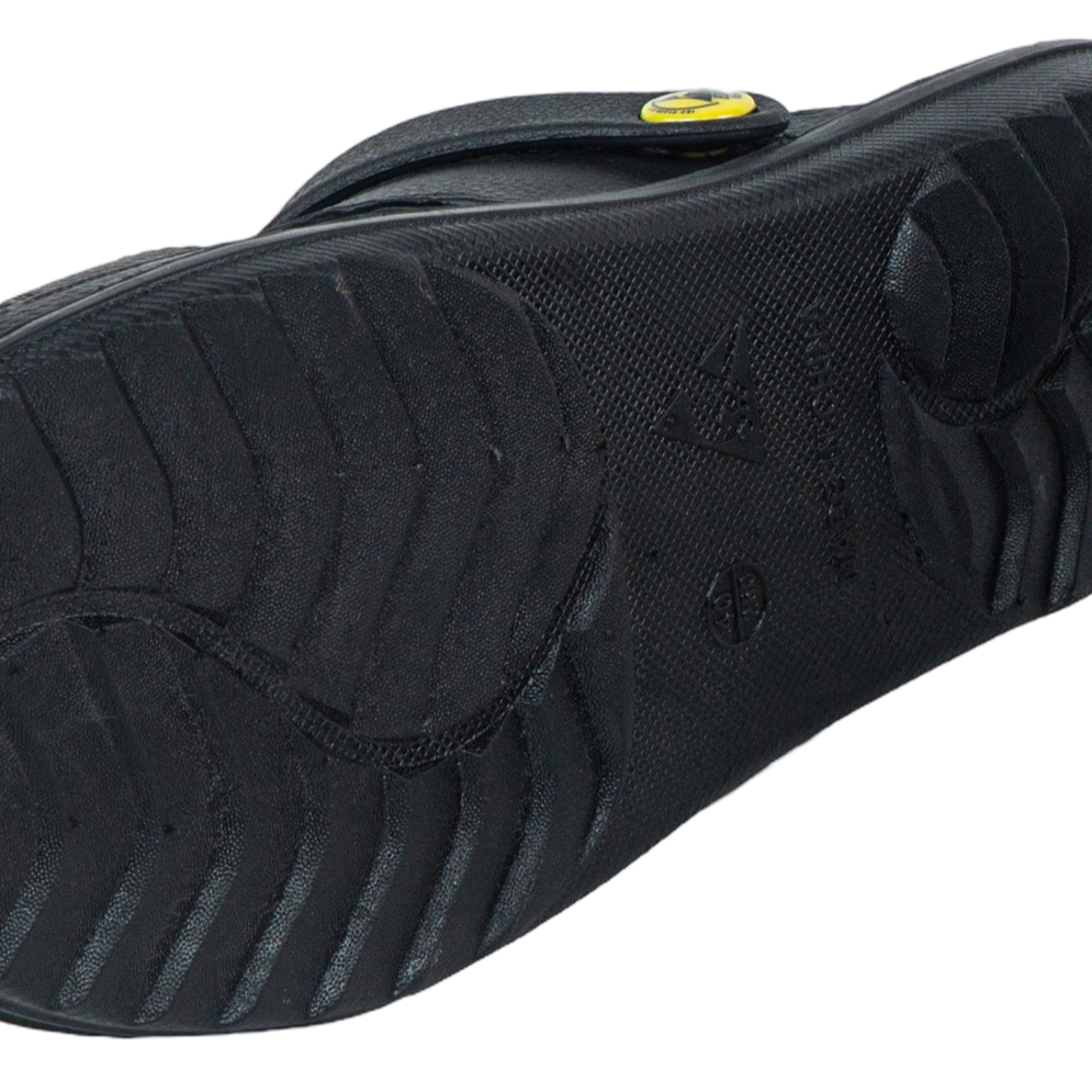 SPU 帯電防止 四つ穴サンダル