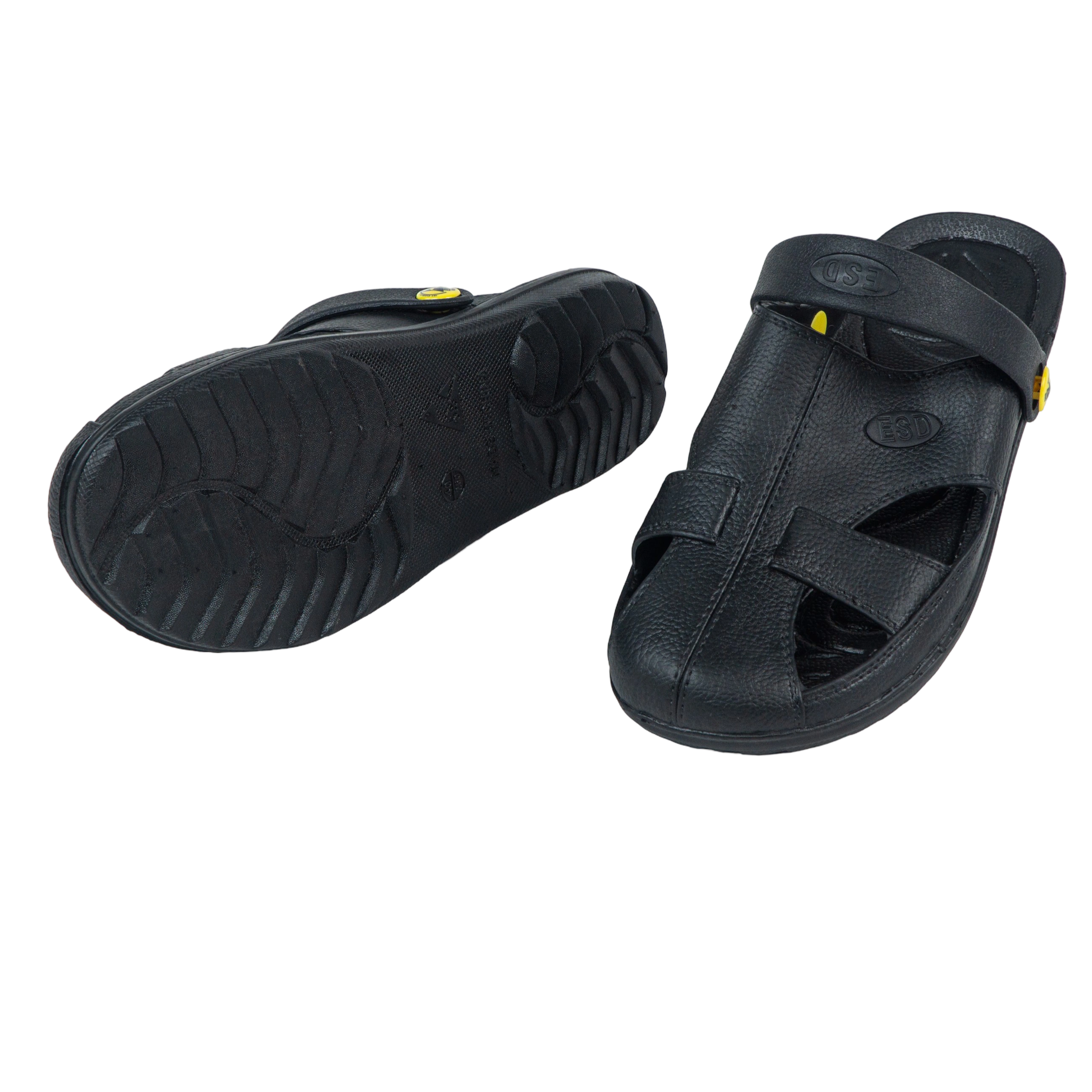 SPU 帯電防止 四つ穴サンダル