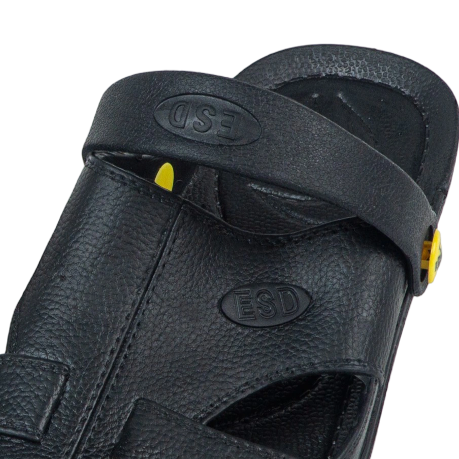 SPU 帯電防止 四つ穴サンダル