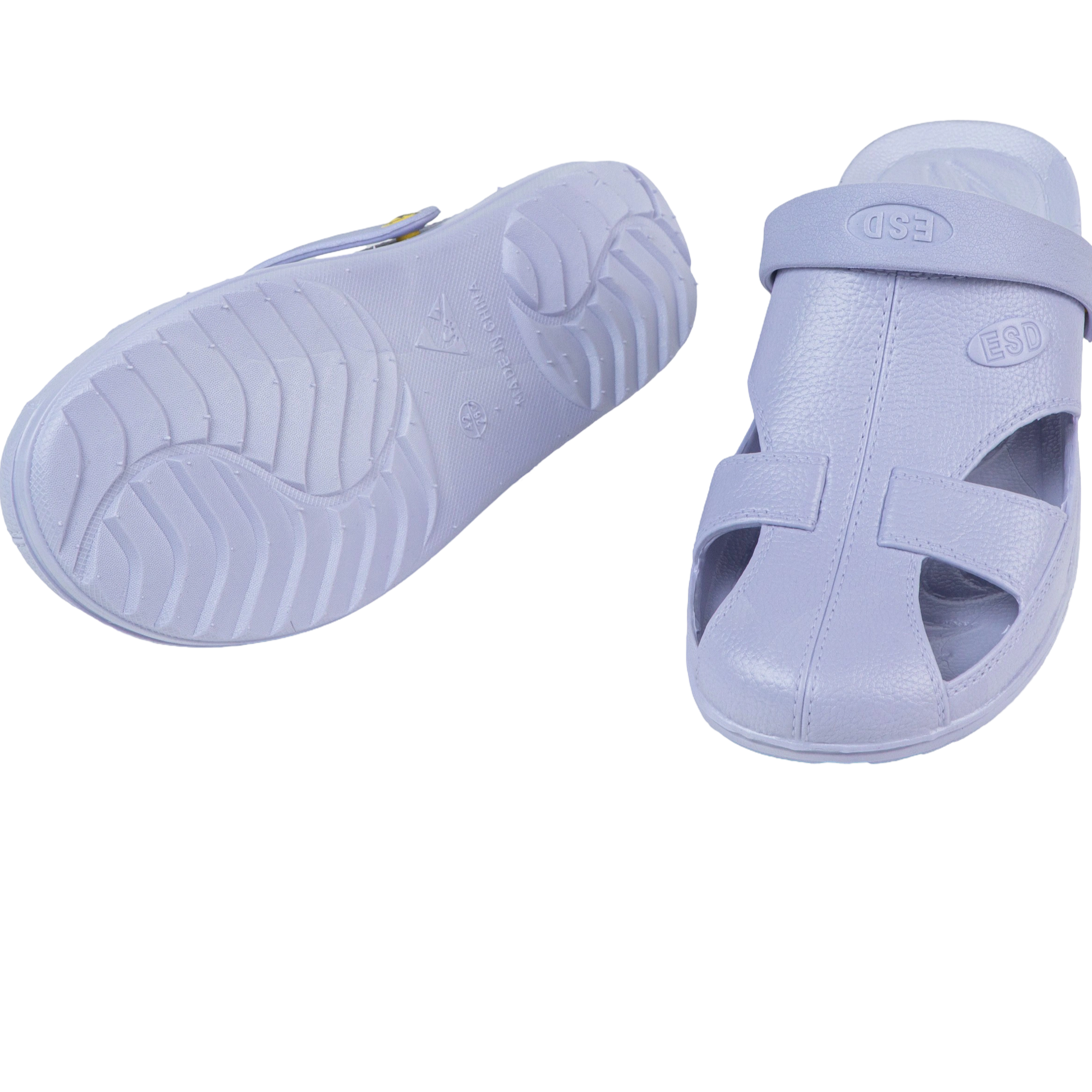 SPU 帯電防止 四つ穴サンダル