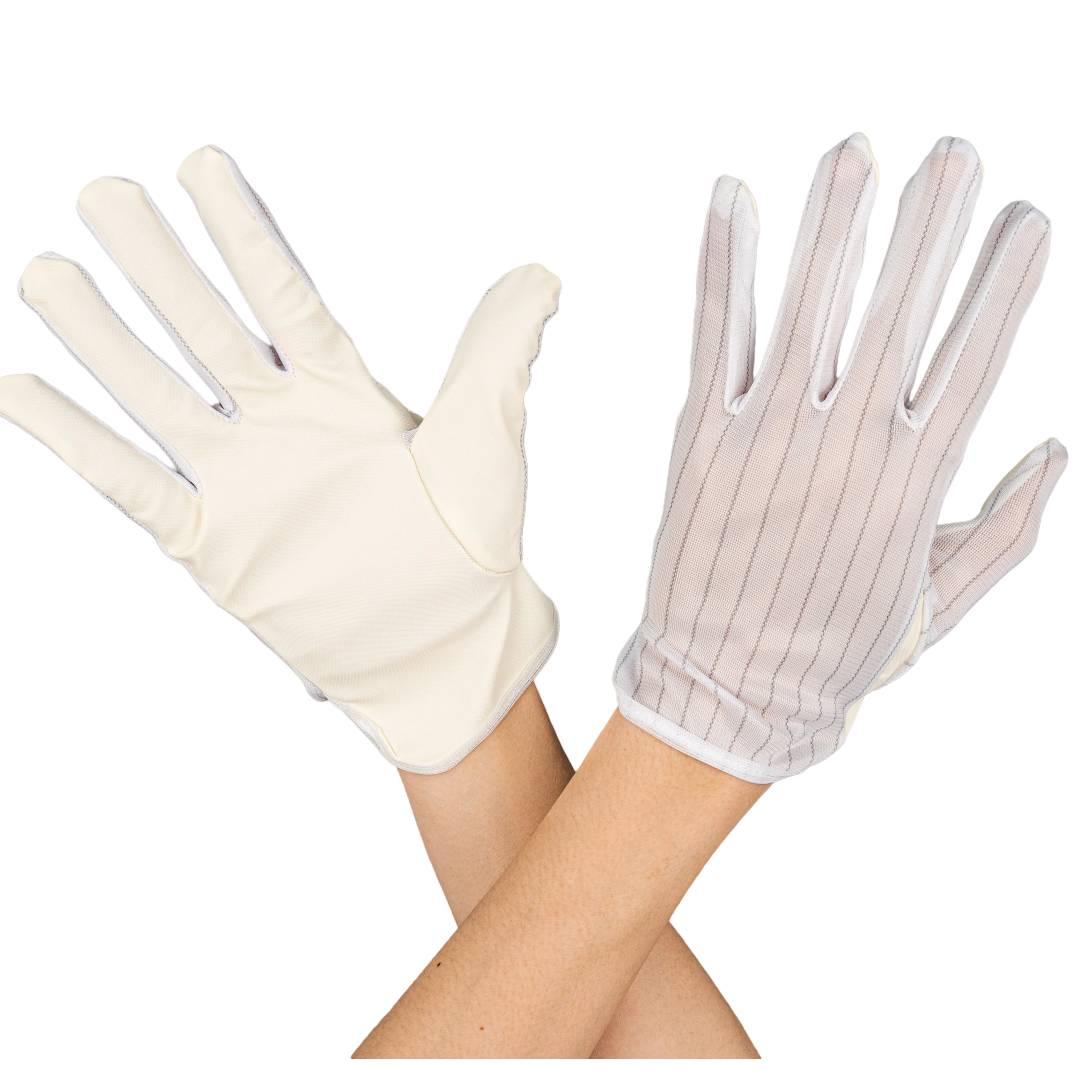 帯電防止・無塵 PU掌部縫製手袋