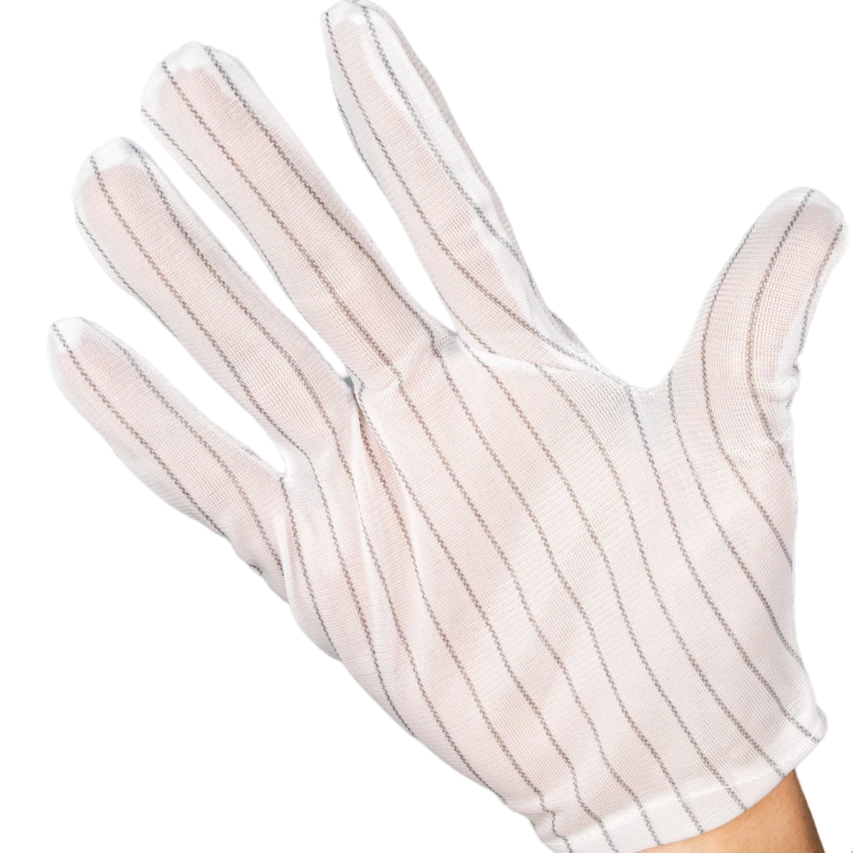 両面ストライプESD手袋