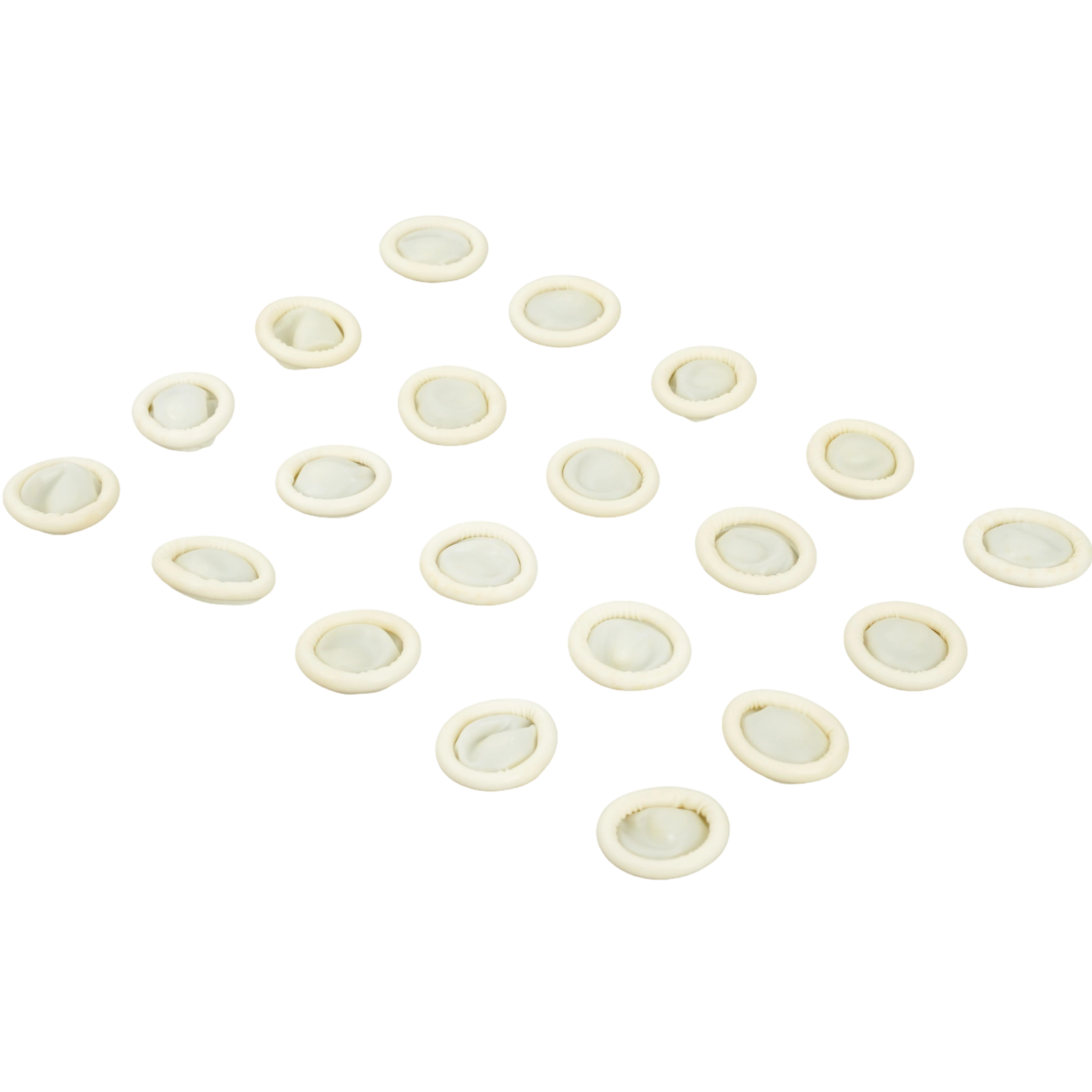 使い捨て厚手ラテックス指カバー（ホワイト）