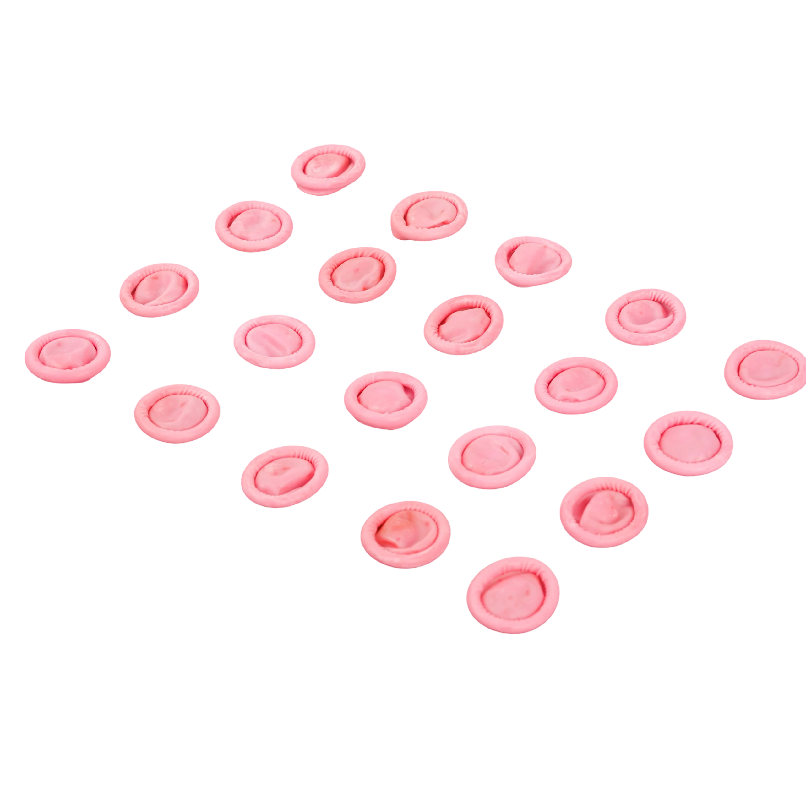 使い捨て厚手ラテックス指カバー（ホワイト）