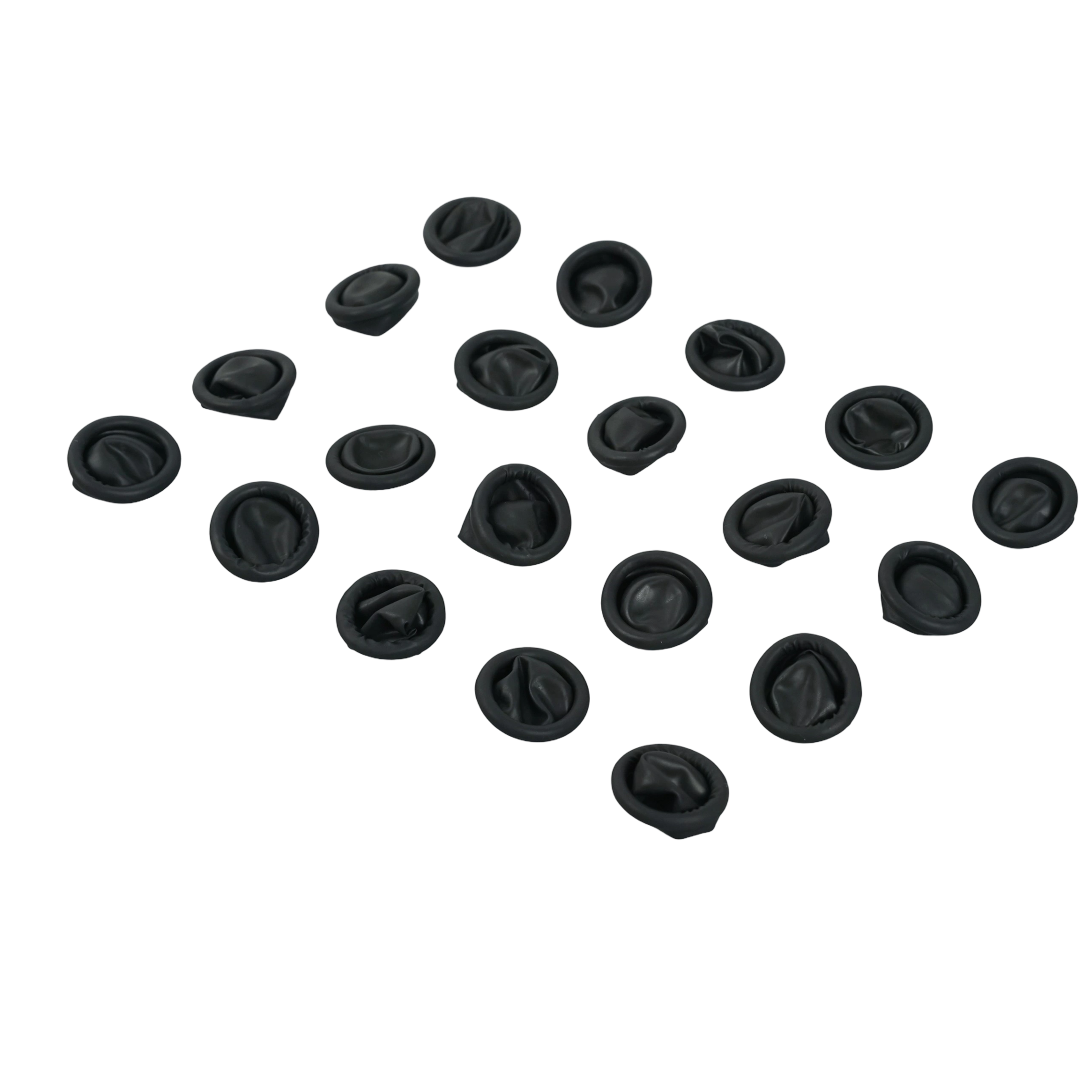 使い捨て厚手ラテックス指カバー（ホワイト）